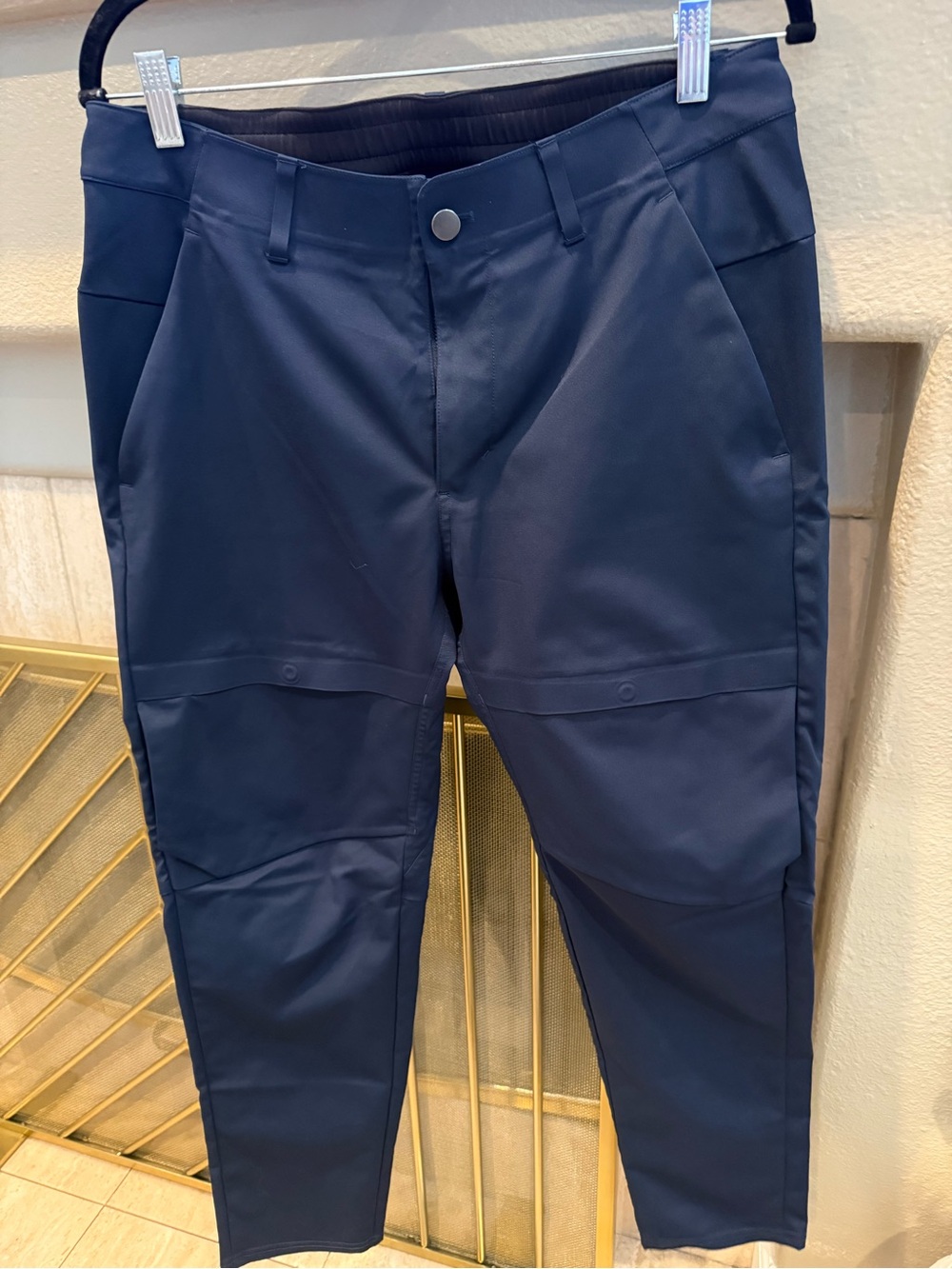 Men's Navy Lululemon Mile View Pant size 31